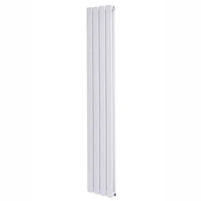 Трубчатый вертикальный радиатор Arttidesign Livorno II 4x1400x272 белый матовый