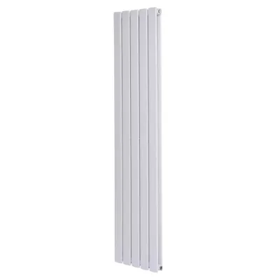 Трубчастий вертикальний радіатор Arttidesign Livorno II 5x1600x340 білий матовий