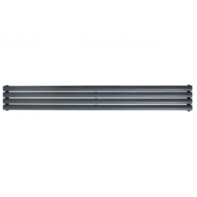 Трубчастый радиатор Arttidesign Rimini ІІ G 4/236/1500/50 горизонтальный серый матовый