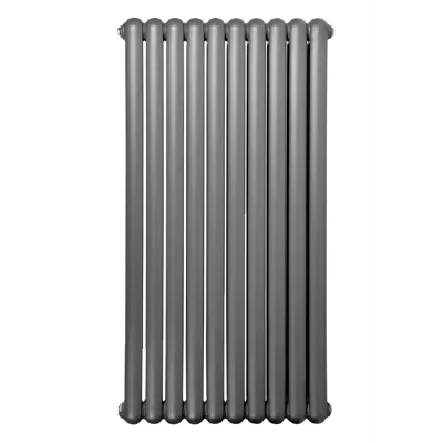 Трубчастый радиатор Arttidesign Verona 10/1200/600 вертикальный серый матовый