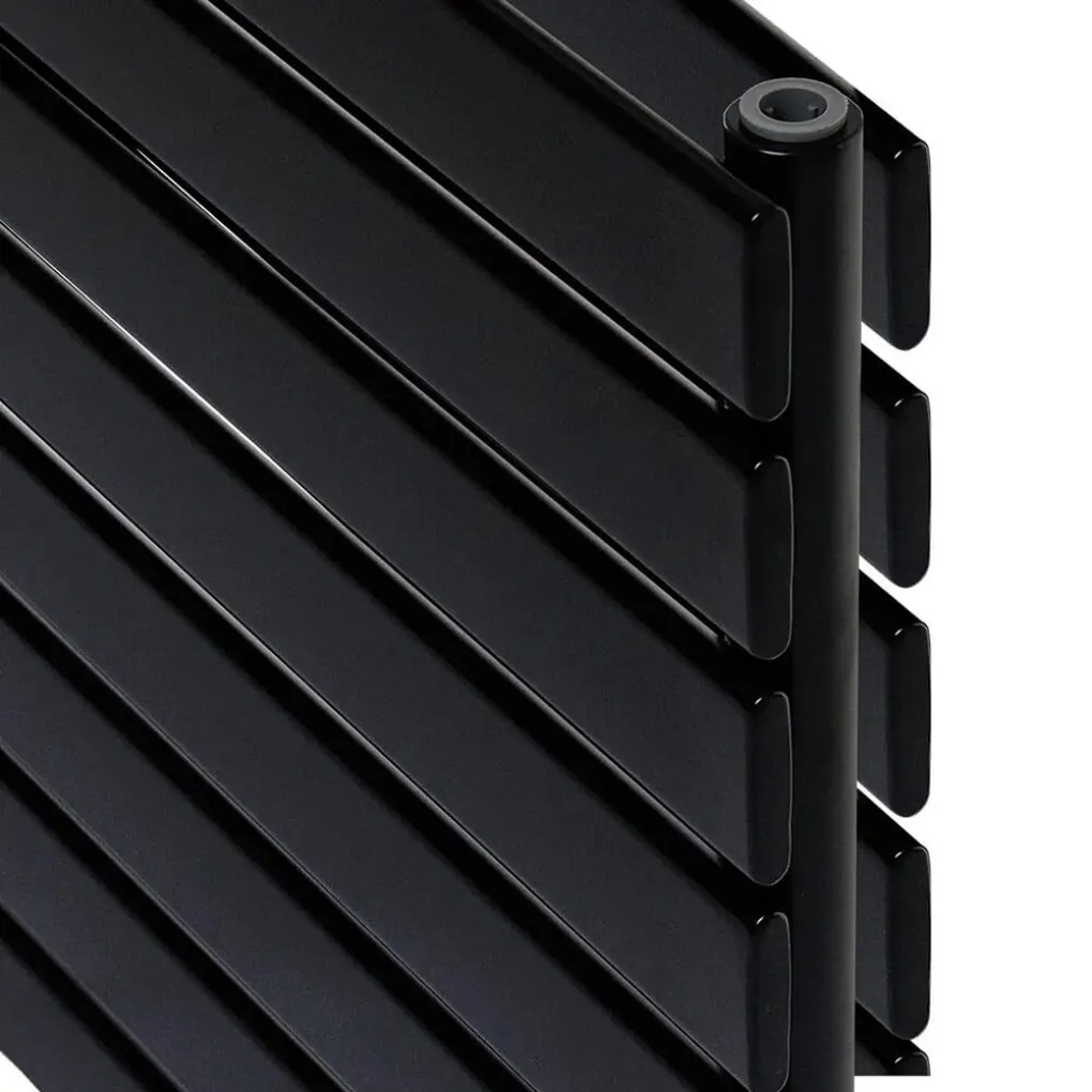 Горизонтальный радиатор Arttidesign Livorno II G 8/544/1000 черный матовый- Фото 2