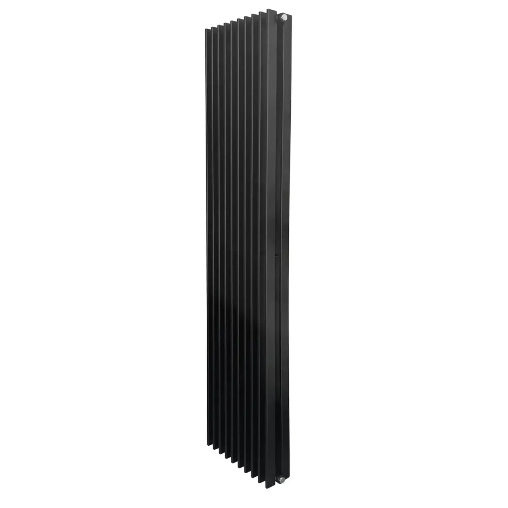 Трубчастый радиатор Arttidesign Pesaro II 10/1800/360/50 вертикальный черный матовый (PE II.10.180.36.5.B)- Фото 1