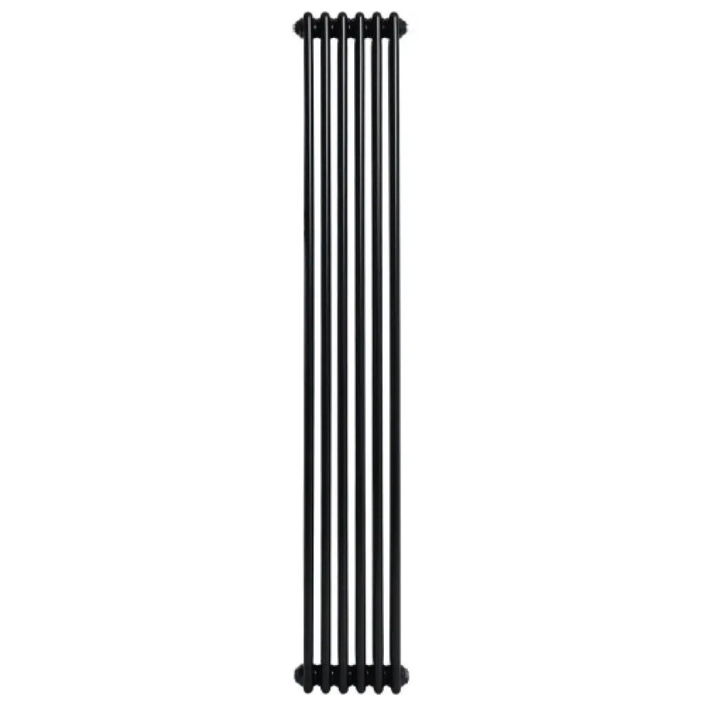 Трубчастий радіатор Arttidesign Bari II 6/1800/290/50 вертикальний чорний- Фото 2