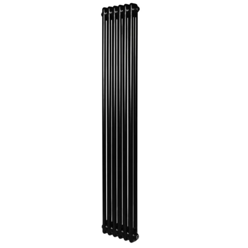 Трубчастый радиатор Arttidesign Bari II 6/1800/290/50 вертикальный черный- Фото 1