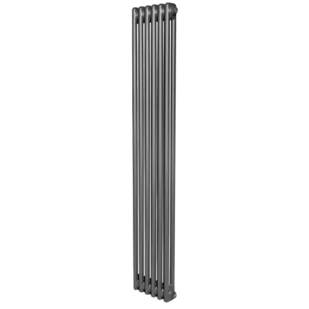 Трубчастий радіатор Arttidesign Bari II 6/1800/290 вертикальний сірий- Фото 1