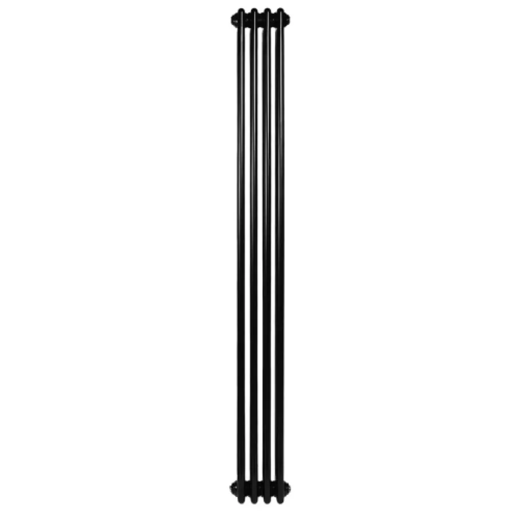 Трубчастий радіатор Arttidesign Bari III 4/1800/200 вертикальний чорний- Фото 2