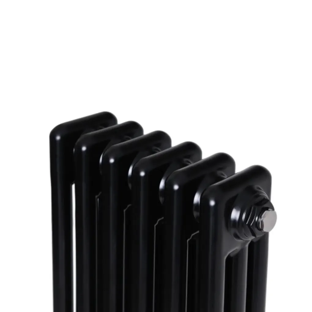 Трубчастый радиатор Arttidesign Bari III 6/1800/290 вертикальный черный- Фото 3