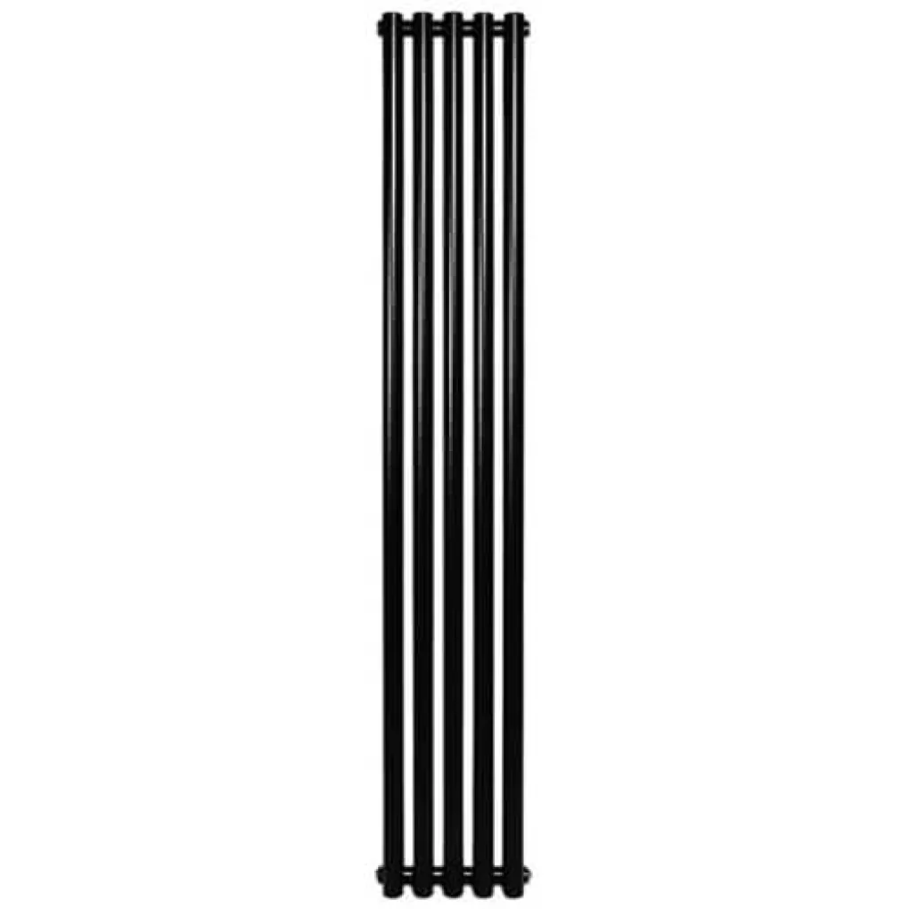 Трубчастый радиатор Arttidesign Matera II 5/1800/295/50 черный матовый- Фото 1