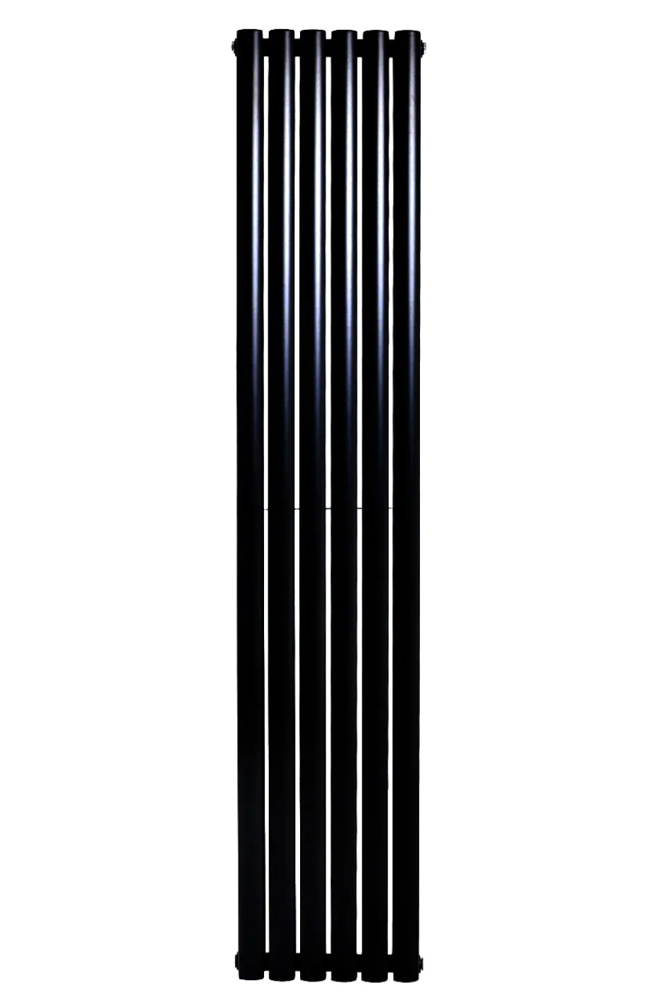 Трубчастый радиатор Arttidesign Rimini II 6/1800/354/50 черный матовый- Фото 1