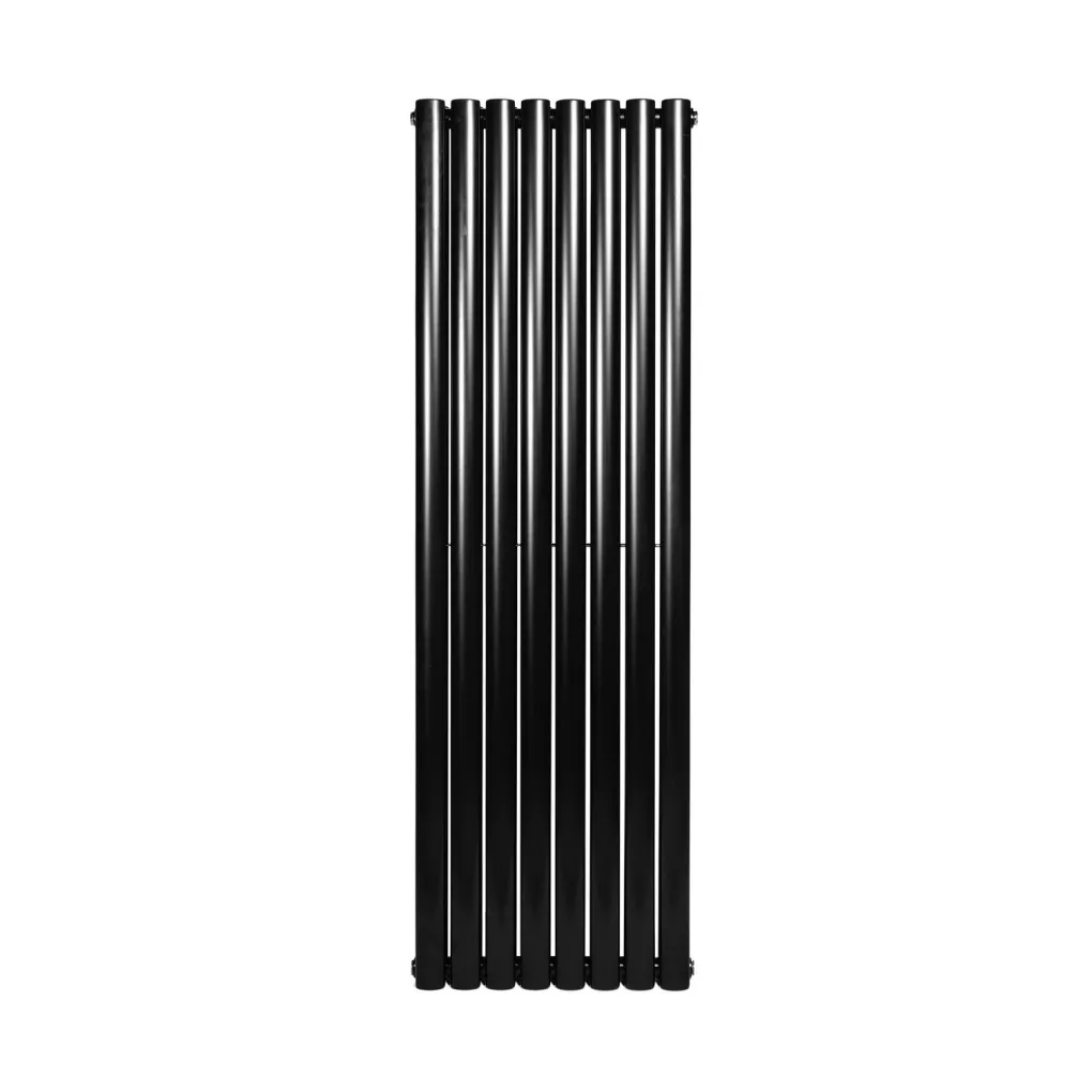 Трубчастый радиатор Arttidesign Rimini II 8/1500/472/50 вертикальный черный матовый- Фото 1