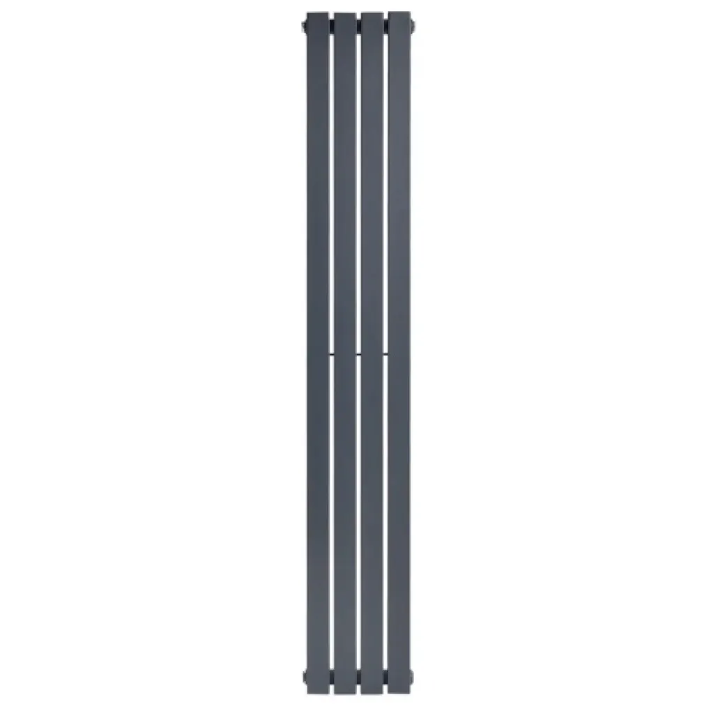 Трубчатый радиатор Arttidesign Terni 4/1500/236 вертикальный серый- Фото 2