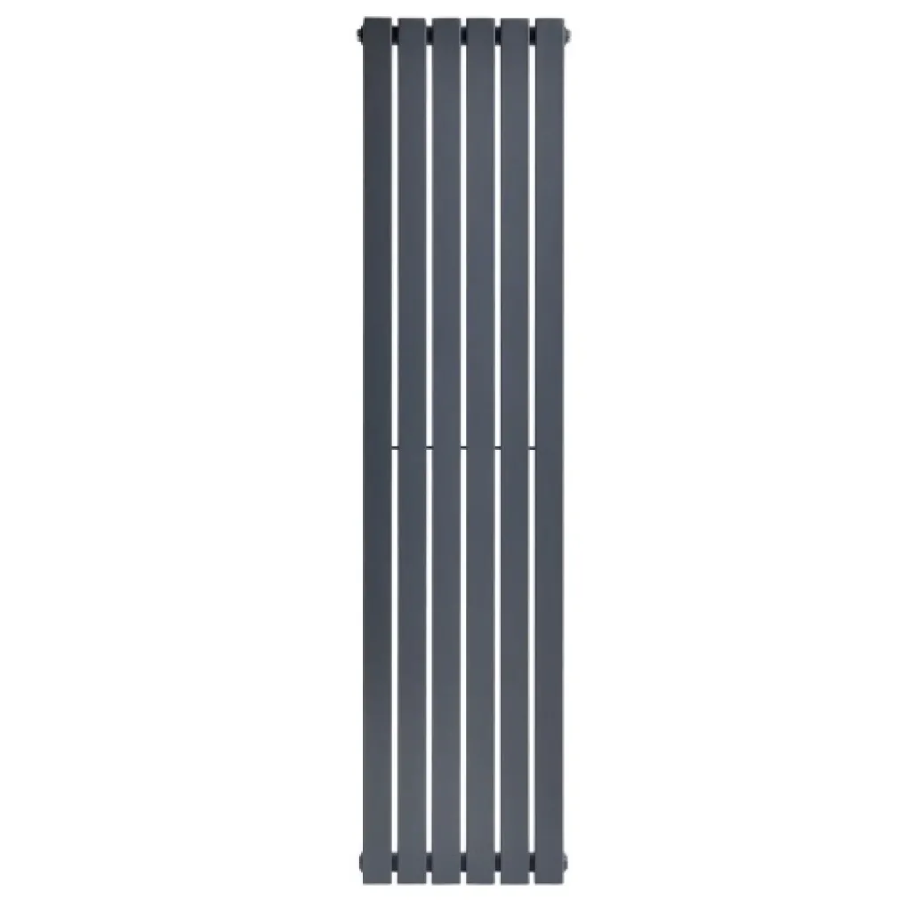Трубчастий радіатор Arttidesign Terni 6/1500/354 вертикальний сірий- Фото 2