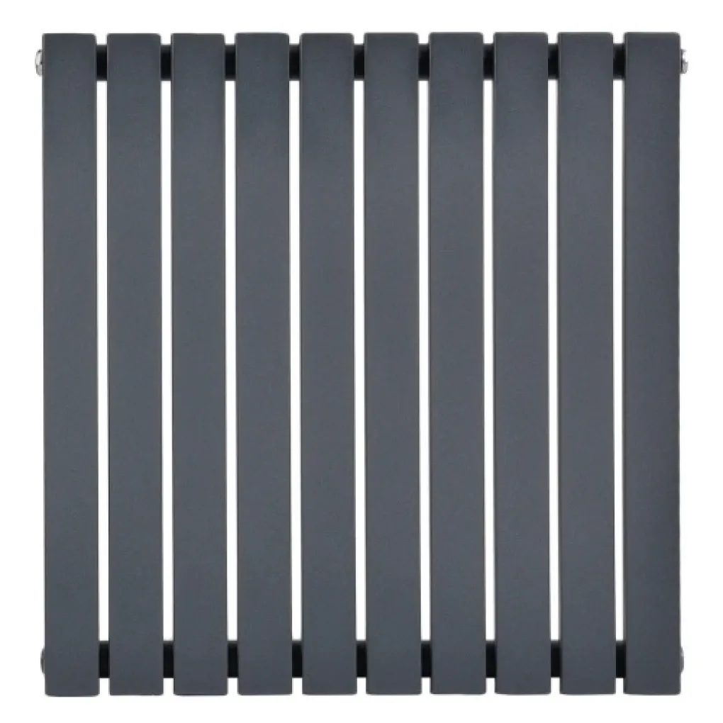 Трубчастый радиатор Arttidesign Terni II G 10/590/600 горизонтальный серый- Фото 2