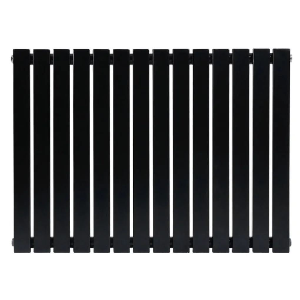 Трубчастый радиатор Arttidesign Terni ІІ G 14/826/600 горизонтальный черный- Фото 2