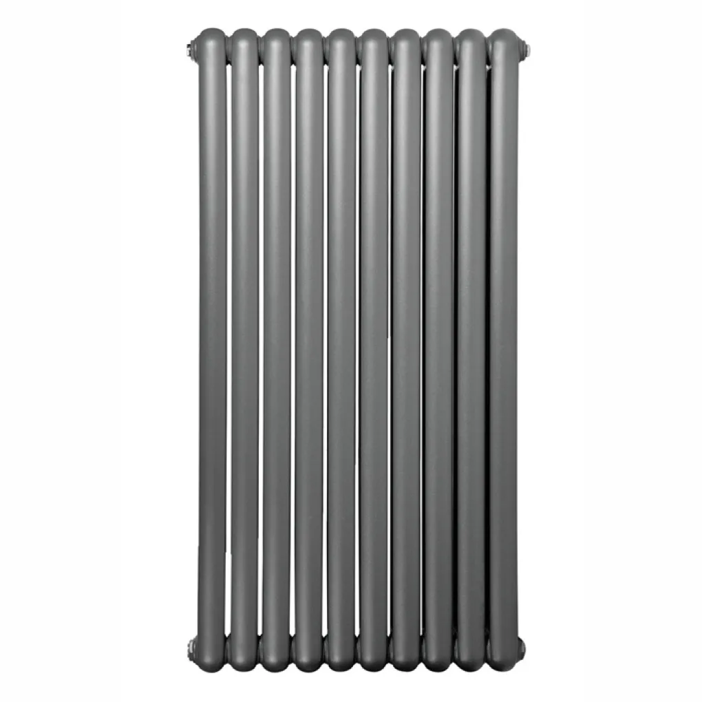 Трубчастый радиатор Arttidesign Verona 10/1200/600 вертикальный серый матовый- Фото 1