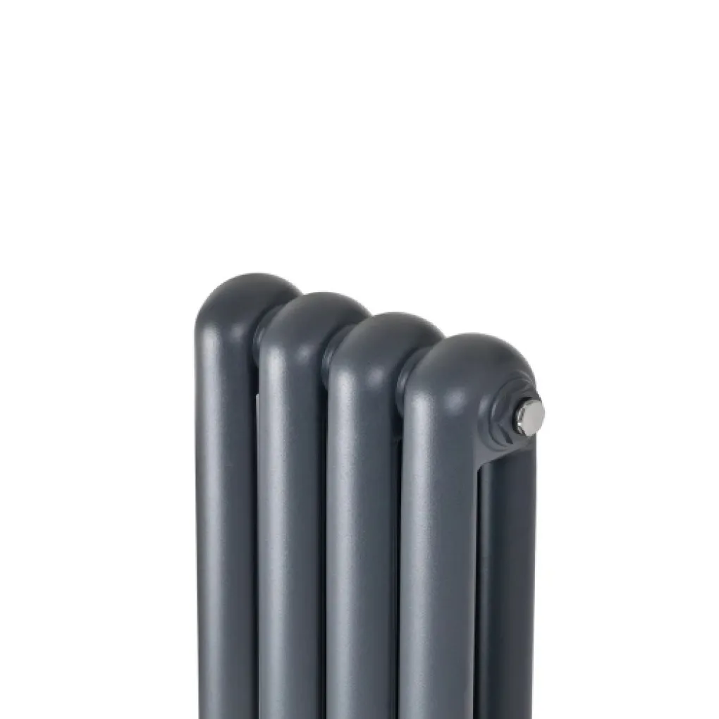 Трубчастый радиатор Arttidesign Verona 4/1800/300 вертикальный серый- Фото 4