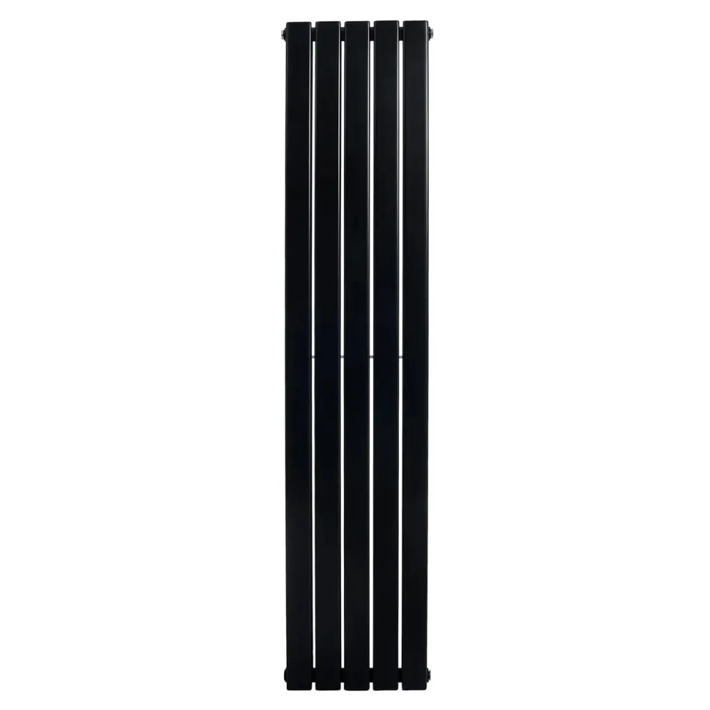 Вертикальный дизайнерский радиатор Arttidesign Livorno II 5/2000/340/50 черный матовый (LV II.5.200.34.5.B)- Фото 2
