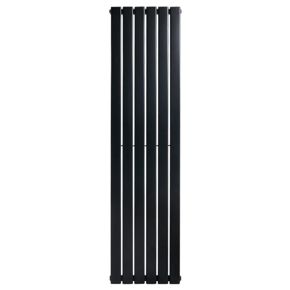 Вертикальный радиатор отопления Arttidesign Livorno 6/1800/408 черный- Фото 1