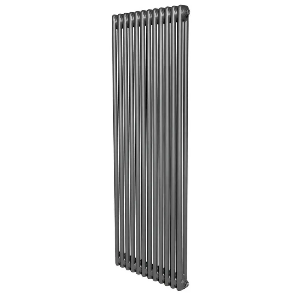 Вертикальный радиатор Arttidesign Bari II 12/1800/560/50 серый матовый- Фото 1