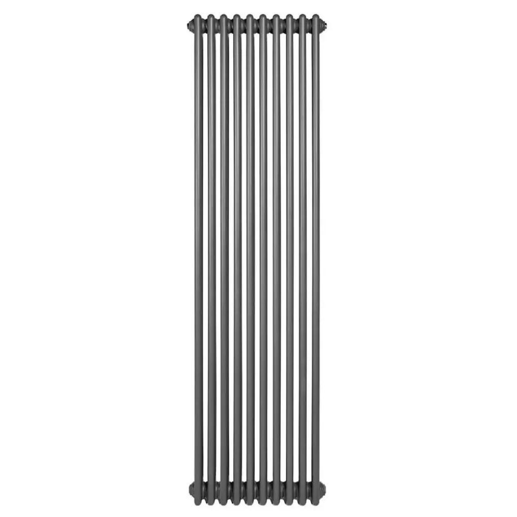 Вертикальный радиатор Arttidesign Bari III 10/1800/470/50 серый матовый- Фото 2
