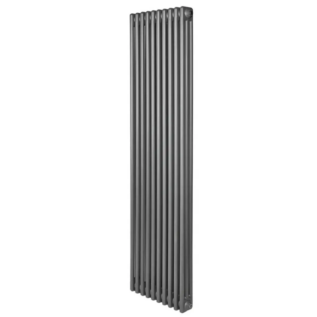Вертикальный радиатор Arttidesign Bari III 10/1800/470/50 серый матовый- Фото 1