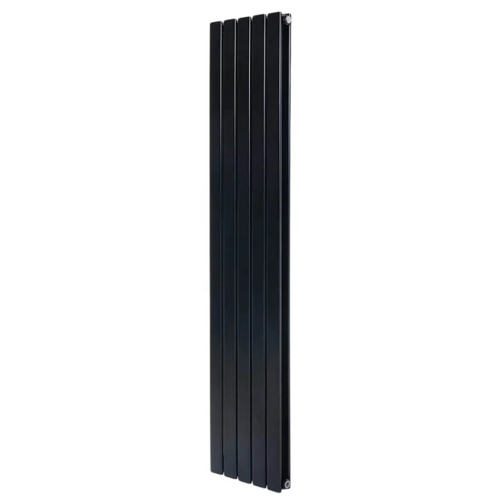 Вертикальный радиатор Arttidesign Livorno II 5/1400/340/50 черный матовый- Фото 1