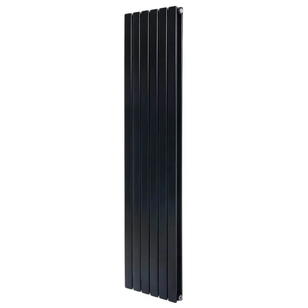 Вертикальный радиатор Arttidesign Livorno II 6/1200/408/50 черный матовый- Фото 1