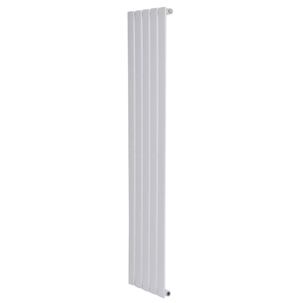 Вертикальний дизайнерський радіатор опалення Arttidesign Livorno 5/1800/340 білий (LV.5.180.34.W)- Фото 2