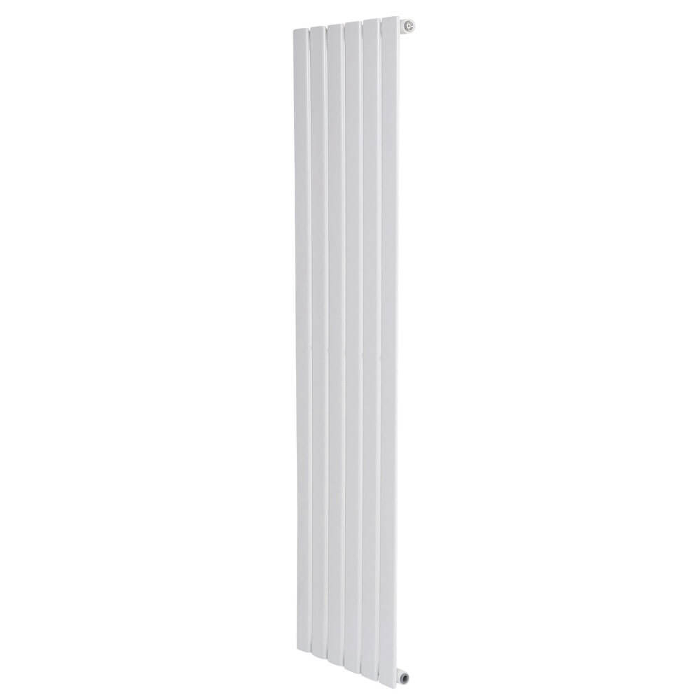 Вертикальний дизайнерський радіатор опалення ARTTIDESIGN Livorno 6/1800/408 білий (LV 6.180.40.W) - Фото 1