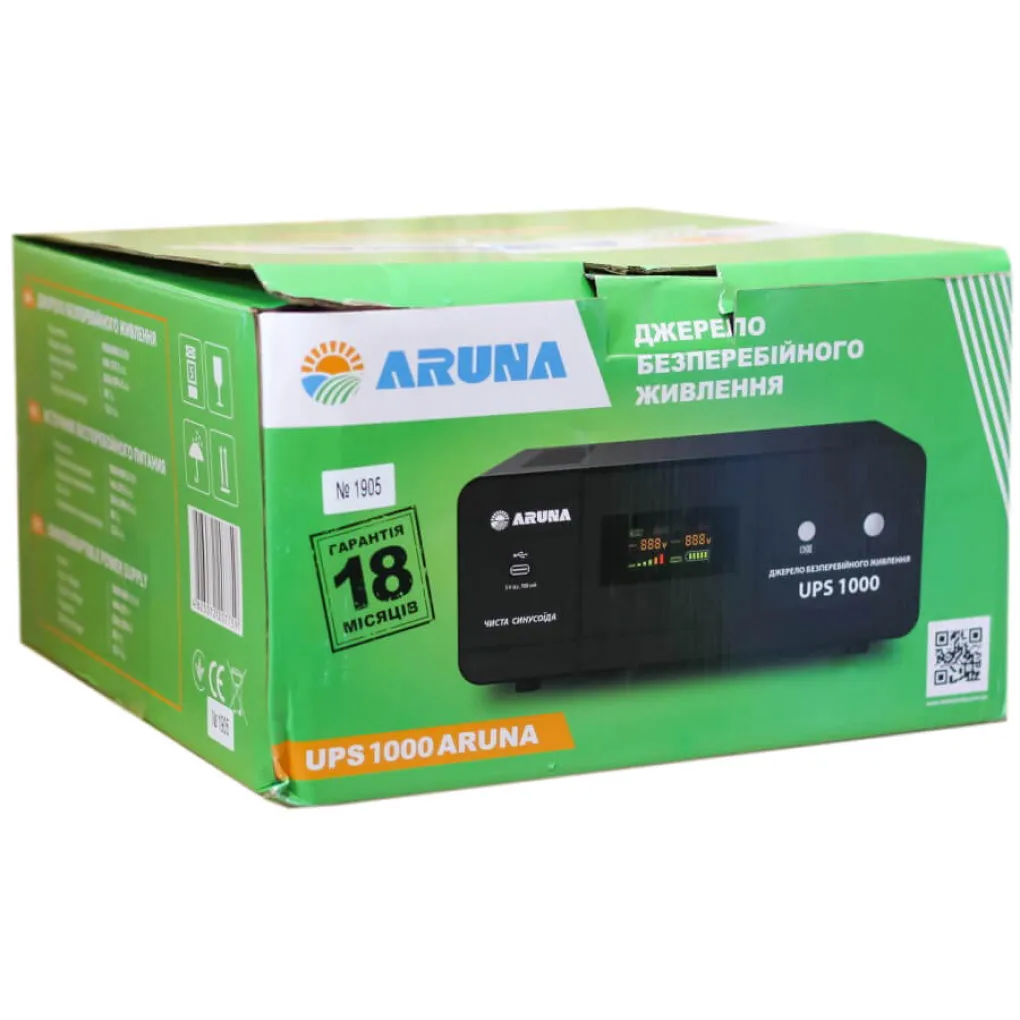 Джерело безперебійного живлення Aruna UPS 500 - Фото 4