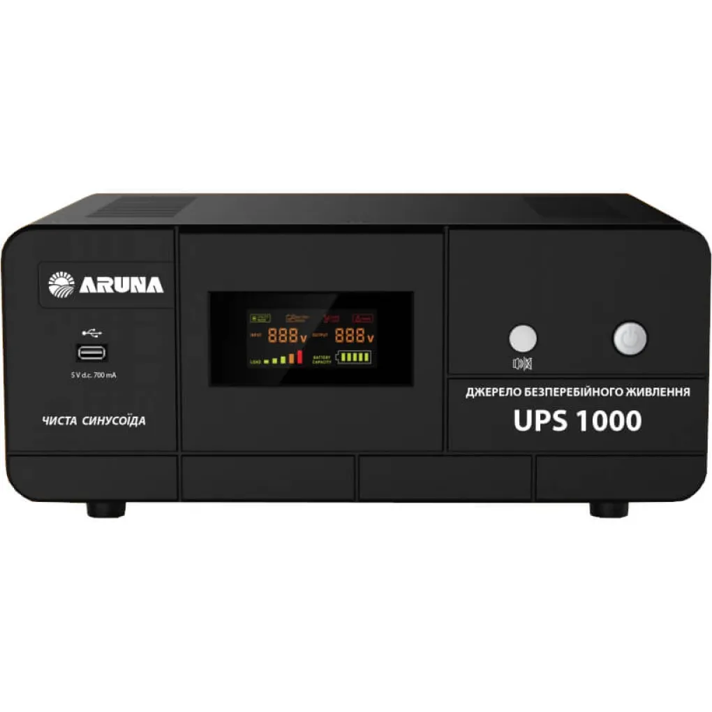 Джерело безперебійного живлення Aruna UPS 1000- Фото 1