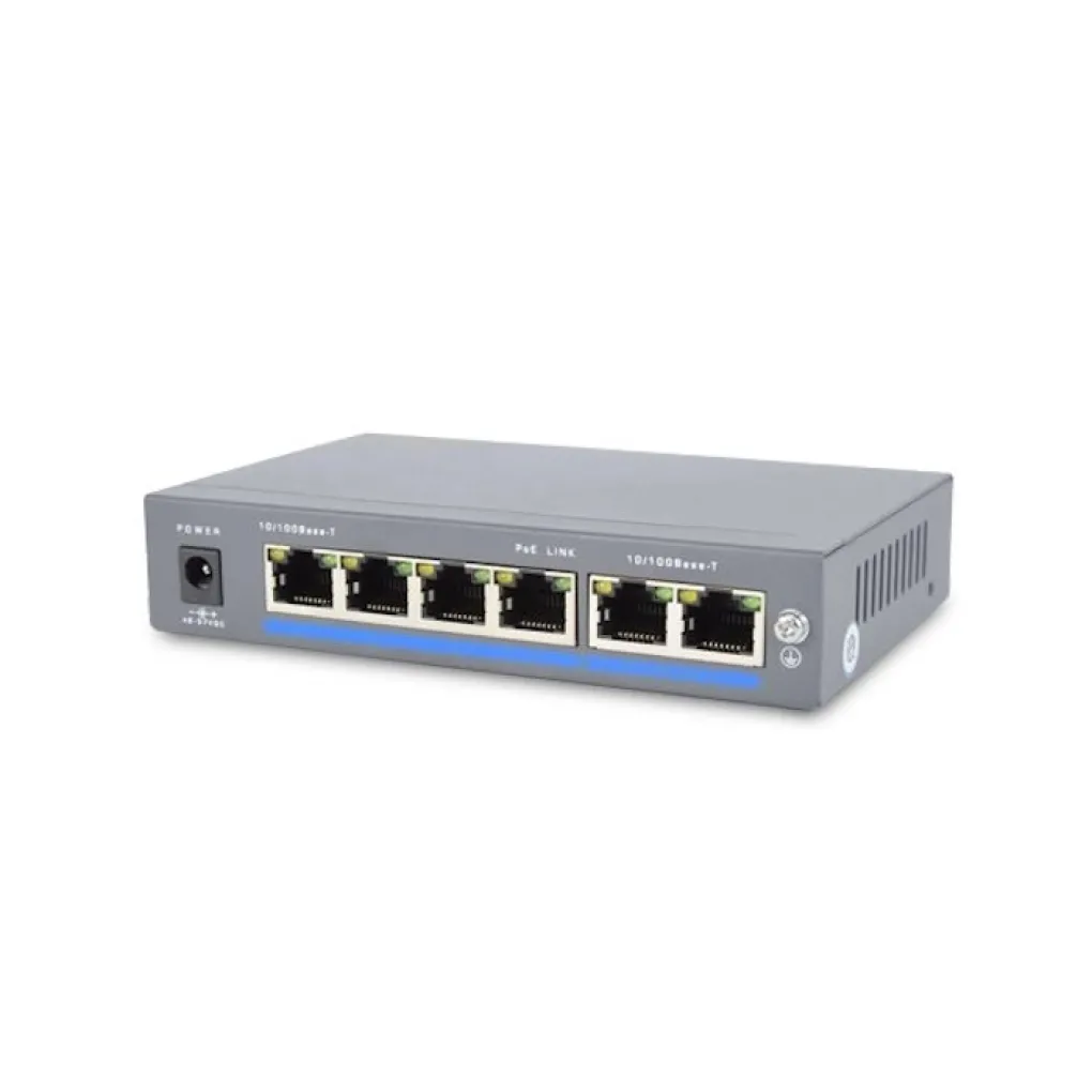 PoE-комутатор Atis PoE-1006-4P/250m- Фото 3