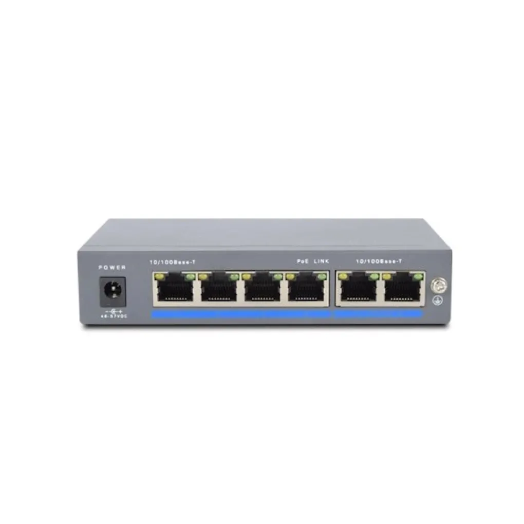PoE-комутатор Atis PoE-1006-4P/250m- Фото 1