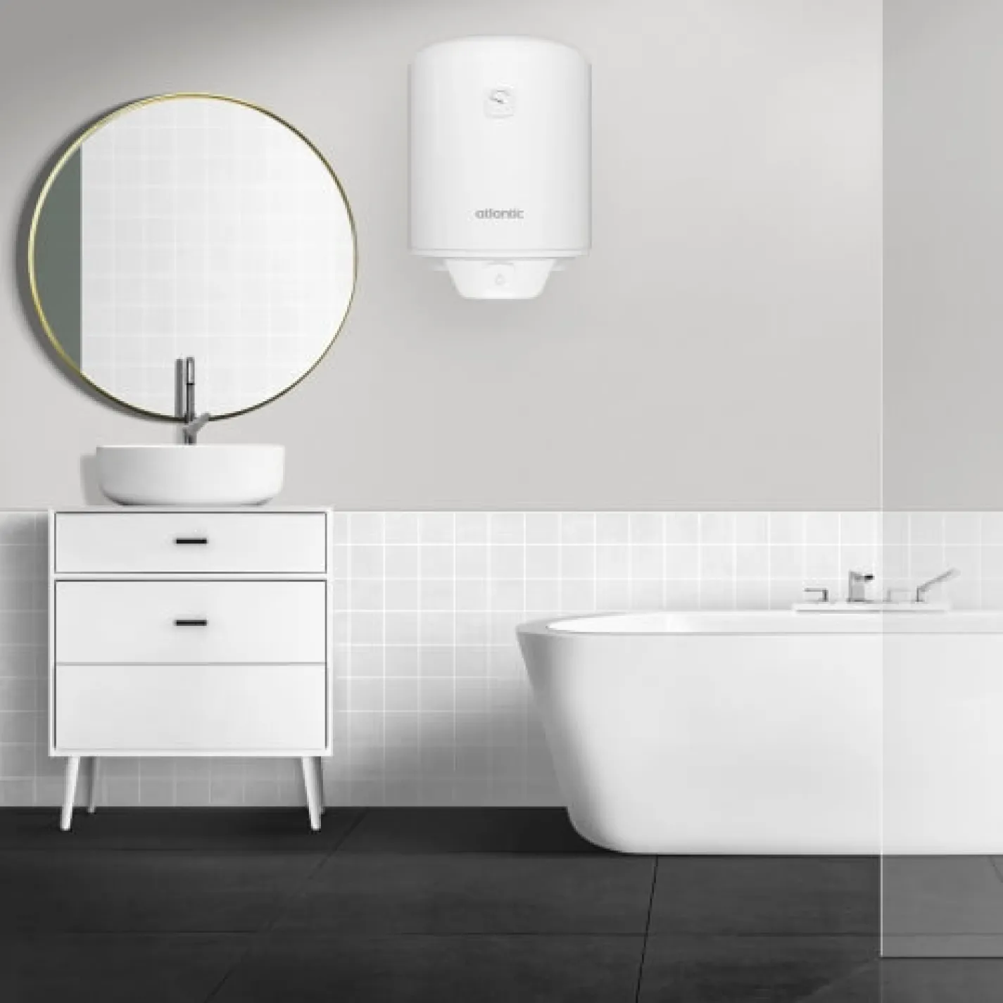 Бойлер электрический Atlantic Opro Ego VM 050 D400S - Фото 3
