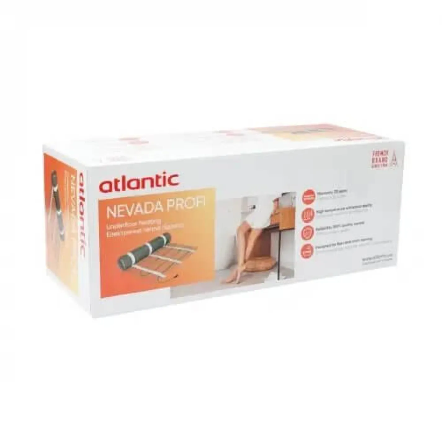 Мат нагрівальний в комплекті Atlantic Nevada Profi EcoPRO-1000-5.0/200 W/m2 - Фото 3