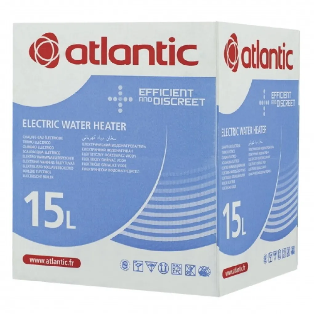 Бойлер електричний Atlantic O'pro Compact PC 15 RB (1600W)- Фото 3