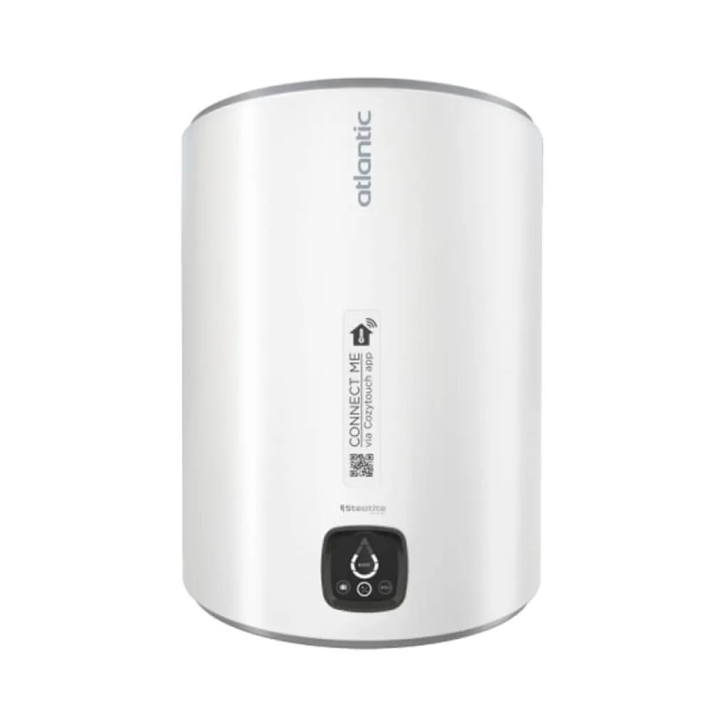 Водонагрівач побутовий електричний Atlantic Steatite Genius WI-FI VM 050 D400S-3E-CW- Фото 1