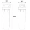 Фильтр-колба Atlas Filtri DP BIG AB 1 1/2 IN 20 KIT (ZA1800912)- Фото 3