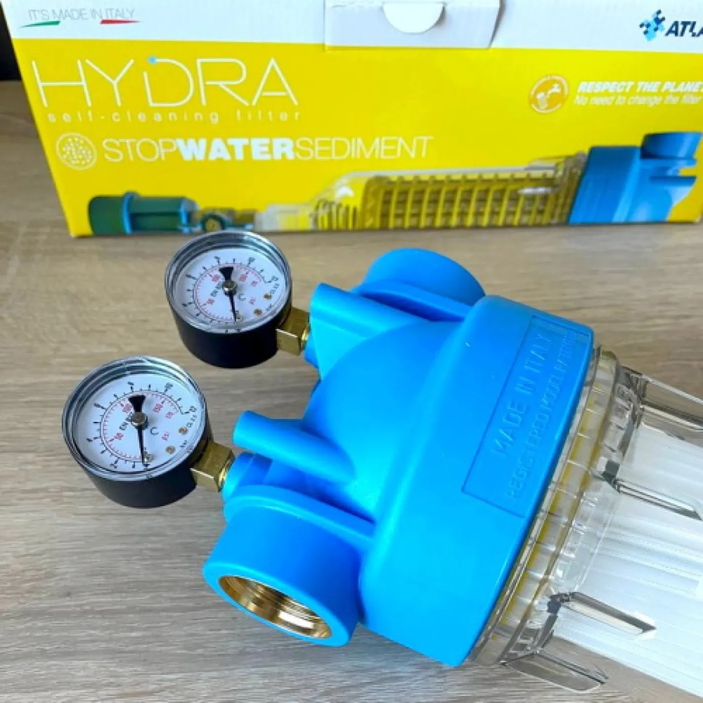 Фильтр для воды Atlas Filtri KIT HYDRA M 1 + картридж RLH 90 mcr (RA6000112) - Фото 4