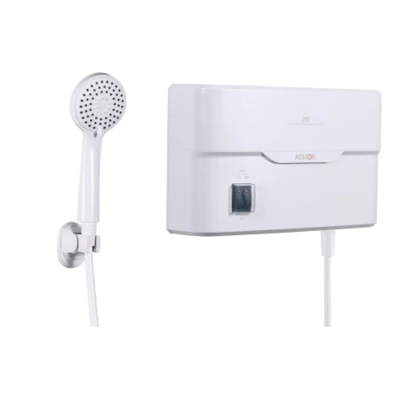 Электрический проточный водонагреватель ATMOR Basic 5кВт/220В (душ) - Фото 1