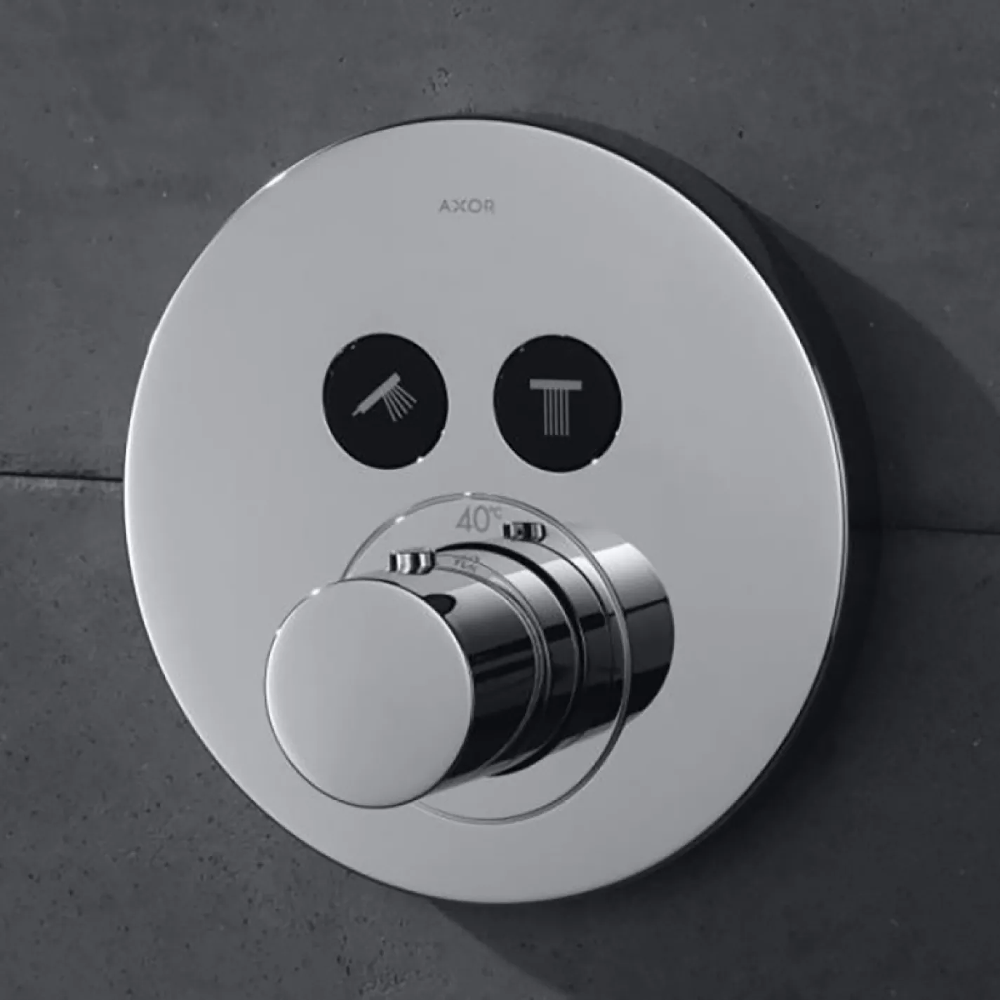 Термостат Axor Shower Select на 1 споживача, хром - Фото 2