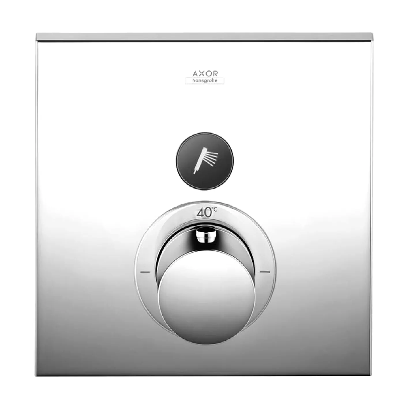 Термостат для душу Axor Shower Select square на 1 режим, хром - Фото 1