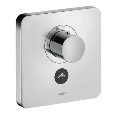 Термостат для душа Axor Shower Select Highflow на 1 режим и дополнительный выход, хром