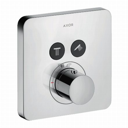 Термостат для душа Axor CITTERIO Shower Select на 2 режима, хром