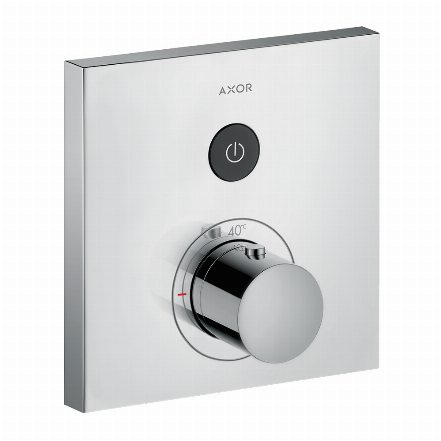 Термостат для душа Axor Shower Select square на 1 режим, хром