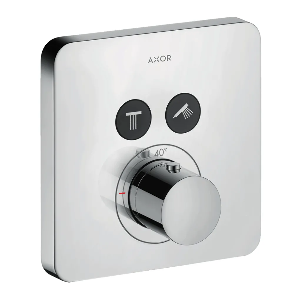 Термостат для душу Axor CITTERIO Shower Select на 2 режими, хром- Фото 1