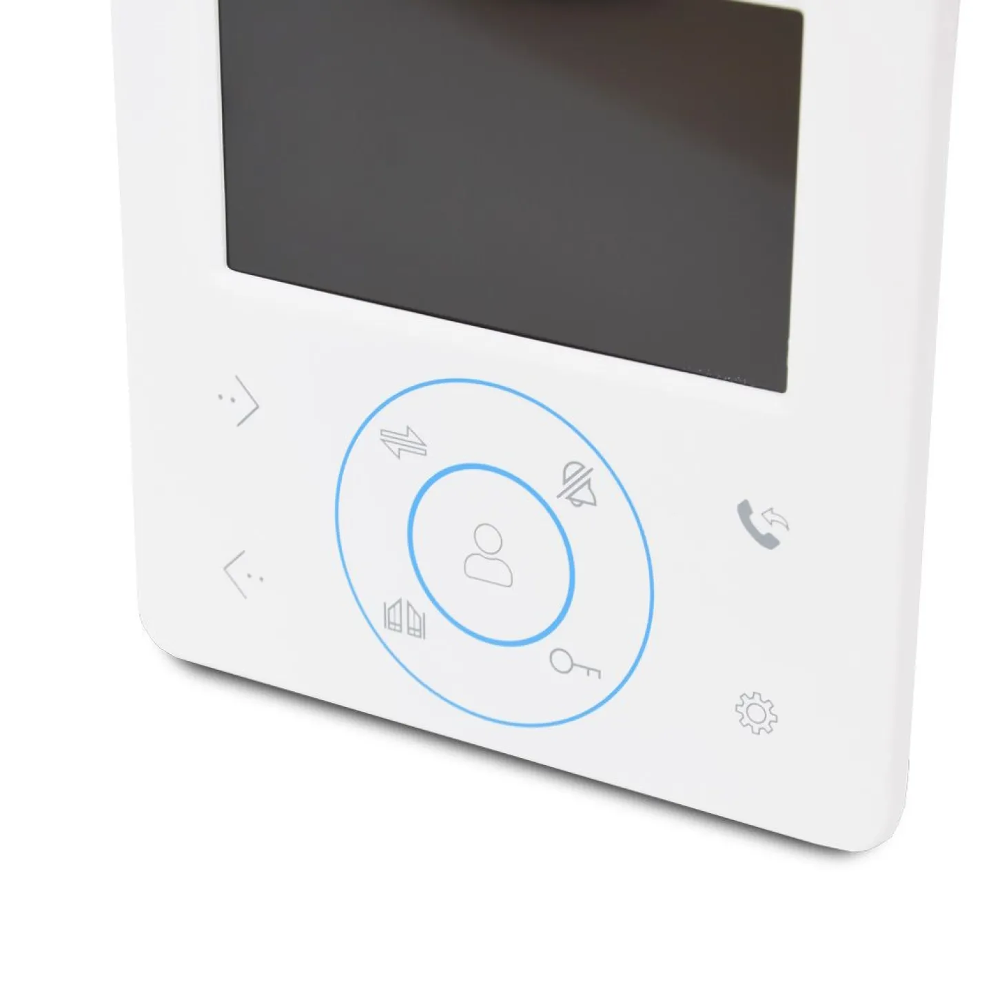 Комплект відеодомофону BCOM BD-480M White Kit білий (36226) - Фото 1