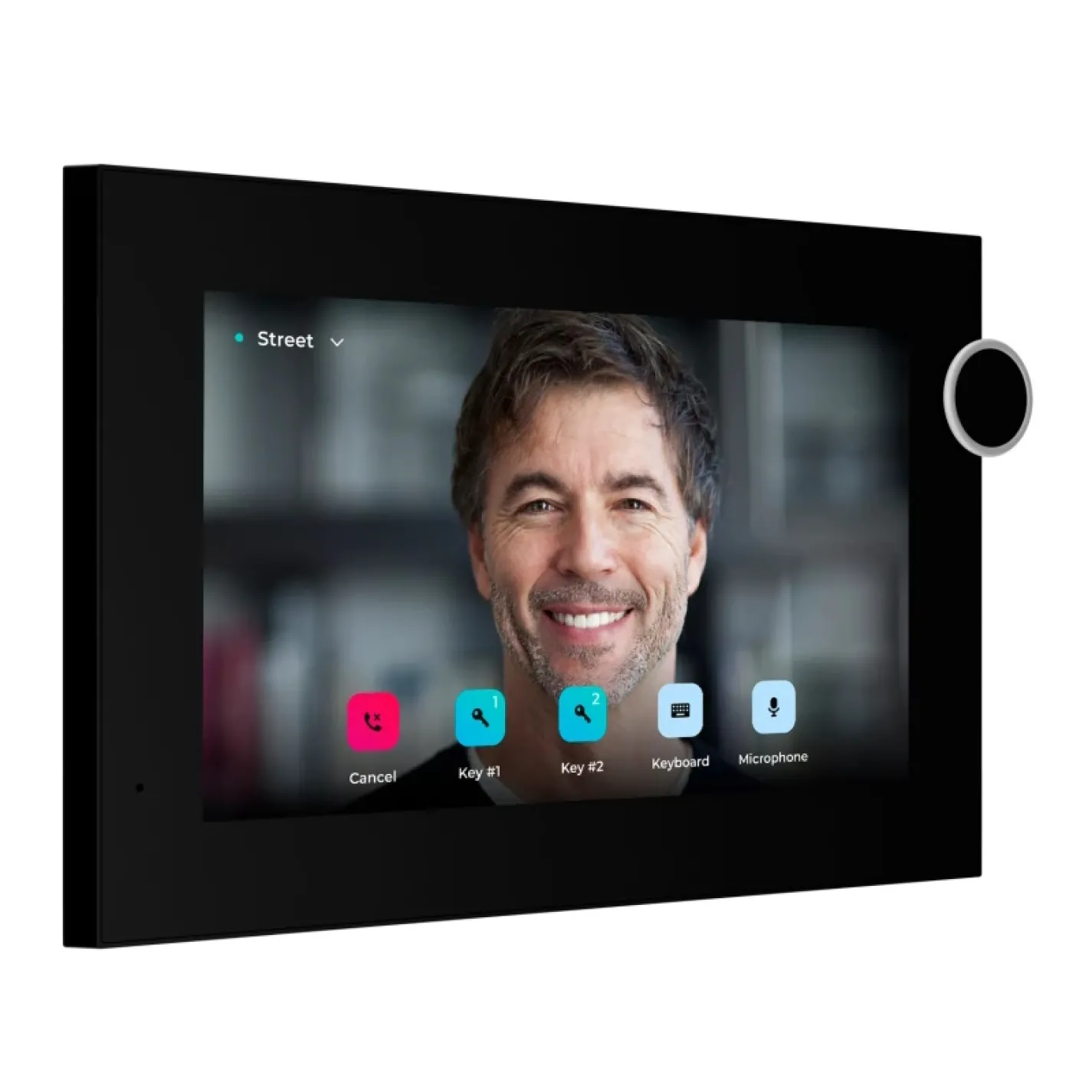 IP відеодомофон 7" Bas-IP AZ-07LL Black чорний (42901) - Фото 1