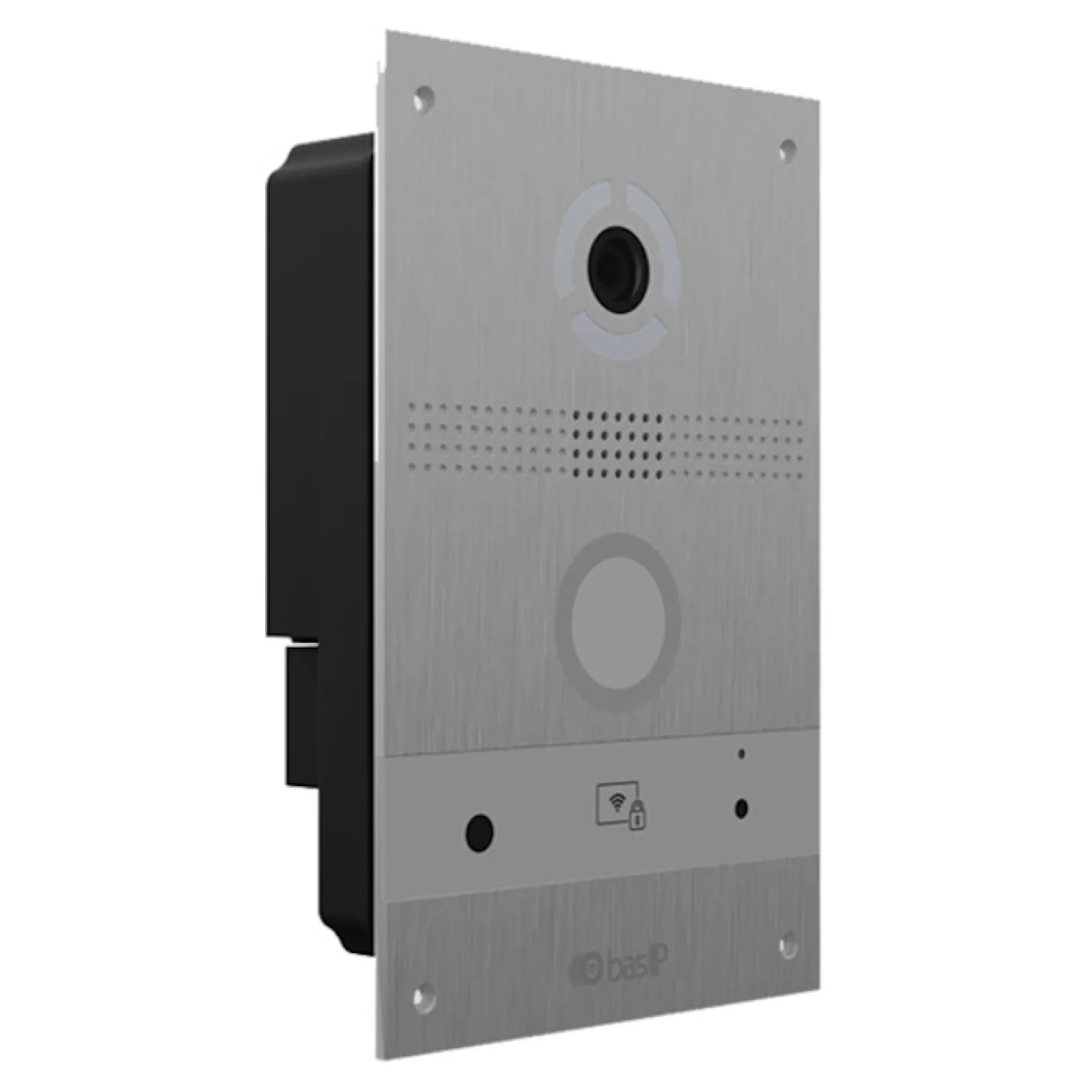 IP виклична панель Bas-IP AV-08FB Silver срібний (14124) - Фото 1