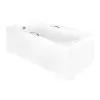 Ванна акрилова Besco Aria Plus 130х70 (соло), без ручок і ніг (#WAA-130-PA)- Фото 2